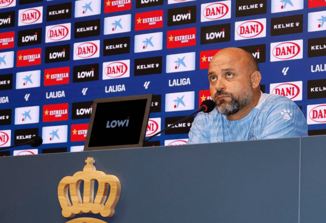 Manolo González, entrenador del RCD Espanyol