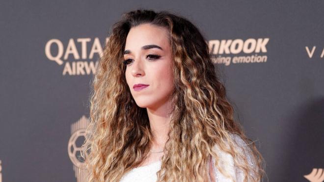 Rute Cardoso en la alfombra roja de la gala del Balón de Oro (Cordon Press)