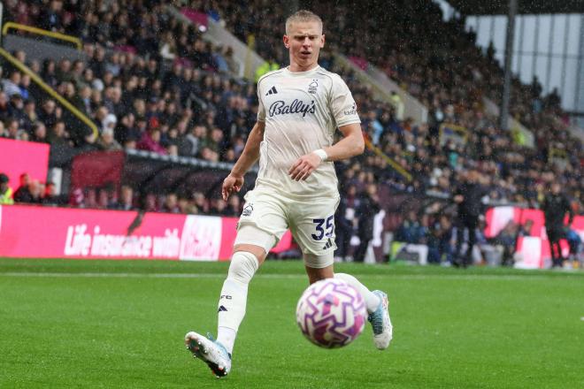 Oleksandr Zinchenko, con el Forest (Foto: Cordon Press).