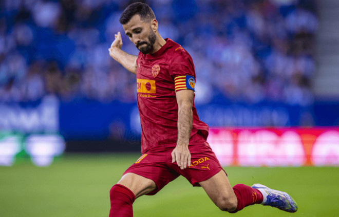 Gayà, uno de los capitanes del Valencia CF (Foto: Valencia CF)
