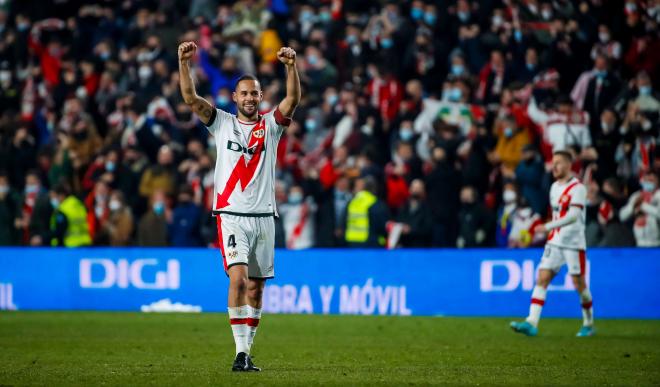 Mario Suárez en Vallecas (Cordon Press)
