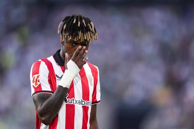 Nico Williams, en el Real Betis-Athletic Club (FOTO: Europa Press).