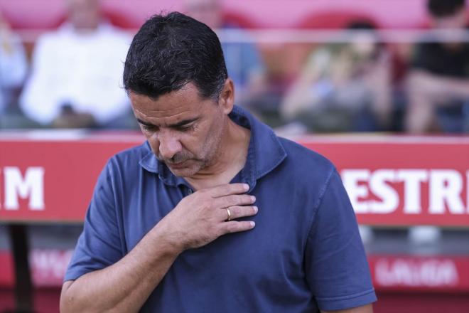Míchel, en un partido del Girona (FOTO: Europa Press).