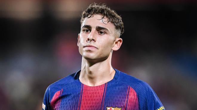 Fermín López en un partido del FC Barcelona (Cordon Press)