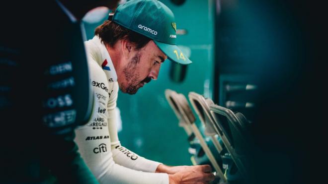 Fernando Alonso, durante este 2025 (Foto: Aston Martin).