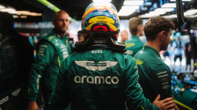 Fernando Alonso, durante este 2025 (Foto: Aston Martin).