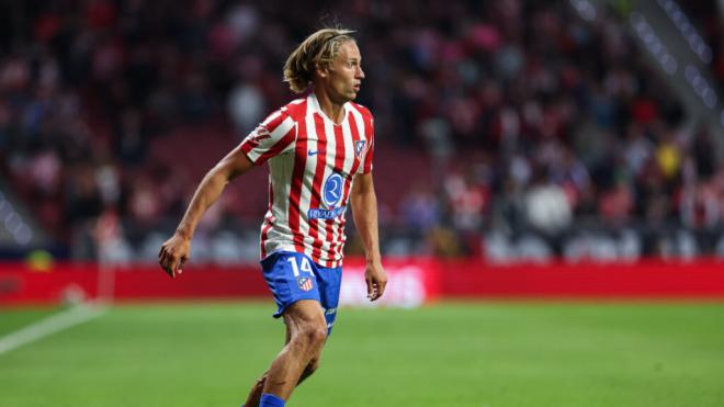 Marcos Llorente en el partido contra el Rayo (Europa Press)