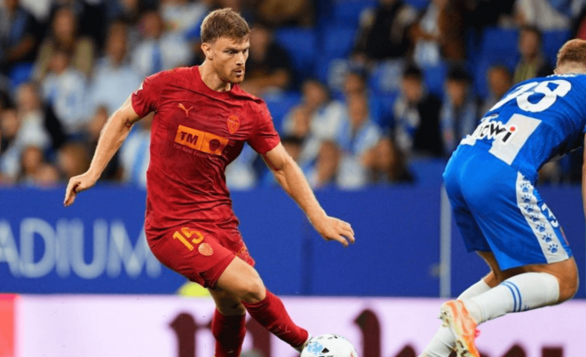 Lucas Beltrán ante el Espanyol (Foto: LALIGA)