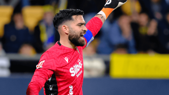 David Gil, en un partido con el Cádiz (Foto: LaLiga).