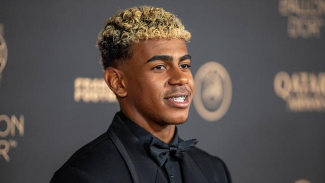 Lamine Yamal en la gala del Balón de Oro (Cordon Press)