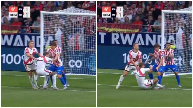 Le Normand y Lejeune en el Atleti-Rayo (Movistar+)