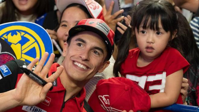 Marc Márquez, en Japón (Foto: MotoGP).d