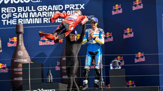 Marc Márquez, en Misano (Foto: Europa Press).