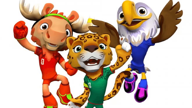 Las mascotas del Mundial 2026.