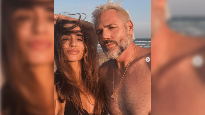 Santi Cañizares, con su novia Noemí (Instagram).