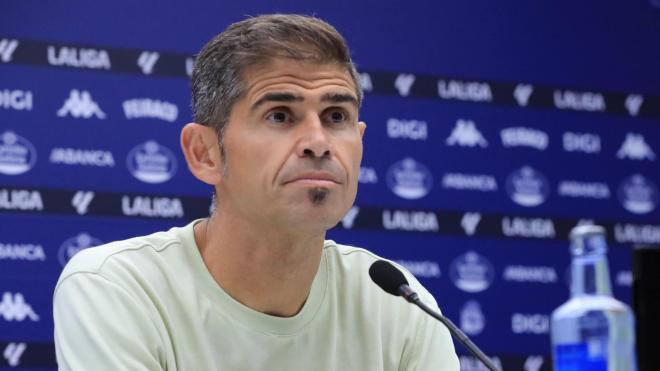 Antonio Hidalgo, entrenador del Deportivo de La Coruña (Foto: LALIGA).