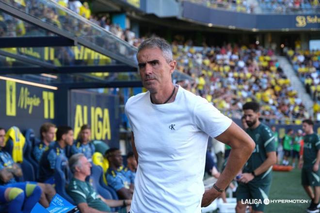 Gaizka Garitano, en un partido del Cádiz (FOTO: LALIGA).
