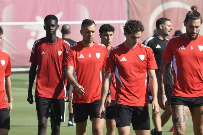 Joan Jordán, en el entrenamiento del viernes (Foto: Kiko Hurtado).