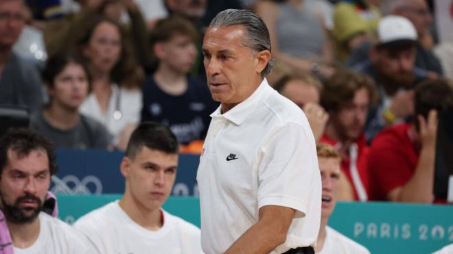 Sergio Scariolo en un partido de la selección española (Cordon Press)
