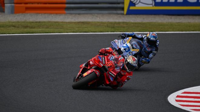 Álex y Marc Márquez, en Motegi (Foto: Michelin).