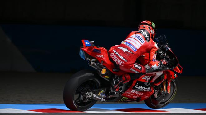 Pecco Bagnaia, en Motegi (Foto: Michelin).