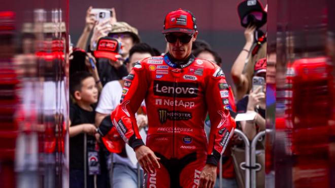 Marc Márquez, en Motegi (Foto: Ducati).