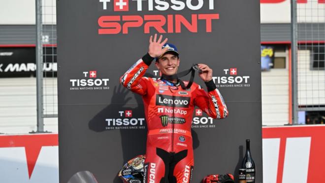 Marc Márquez, en Motegi (Foto: Michelin).
