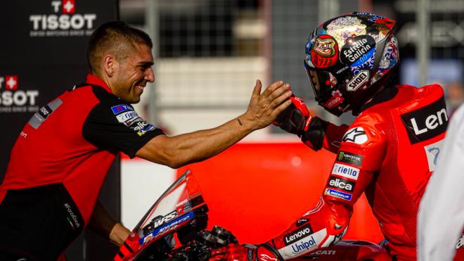 Marc Márquez, en Motegi (Foto: Ducati).