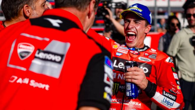Marc Márquez, en Motegi (Foto: Ducati).