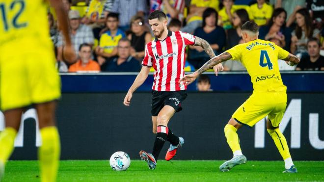 Oihan Sancet, ante el Villarreal CF en La Cerámica (Foto: Athletic Club).