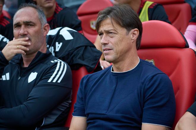 Matías Almeyda, en el Rayo-Sevilla (Foto: Cordon Press).