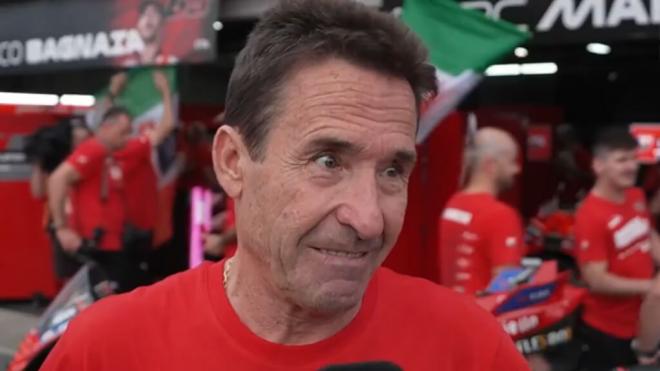 Julià Márquez, padre de Marc Márquez (Foto: DAZN).
