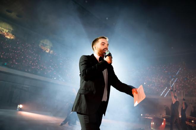 Ibai Llanos en LEC Summer Finals Madrid 2025 / Riot Games by Gomez Visual