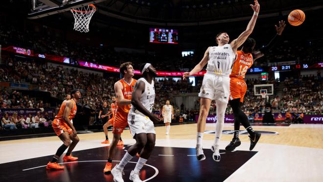 Valencia Basket se vengó de la final de la acb y doblegó al Real Madrid (Foto: acb)