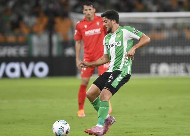 Pablo Fornals, en el Betis-Osasuna (Foto: AFP7/Europa Press).