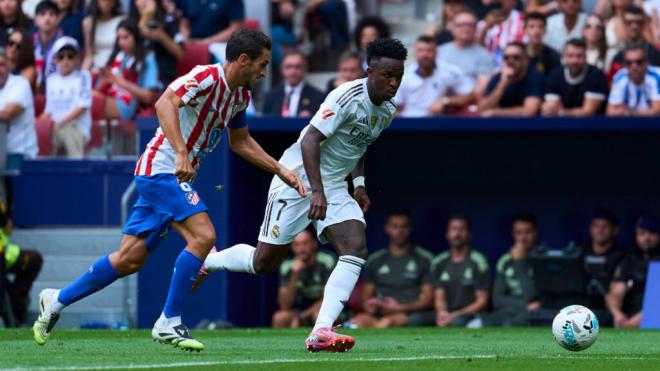 Koke y Vinicius en el derbi (Cordon Press)