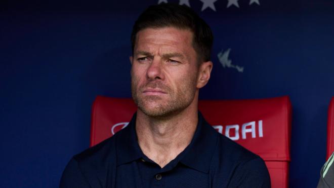 Xabi Alonso, durante el último Atlético de Madrid-Real Madrid (foto: Cordon Press).