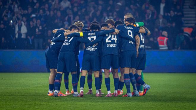 El PSG en su último partido de Ligue 1 (Europa Press)