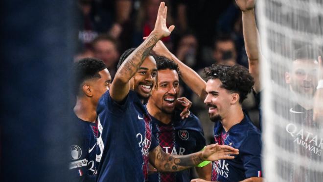 El PSG celebra en Champions League (Europa Press)