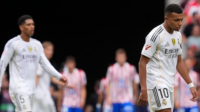 El Real Madrid tras un gol del Atlético (Cordon Press)