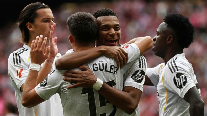El Real Madrid en el derbi madrileño (Europa Press)