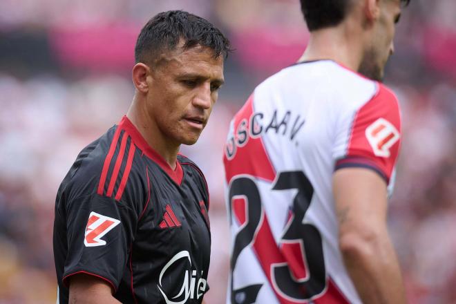 Alexis Sánchez, en el Rayo-Sevilla (Foto: Cordon Press).