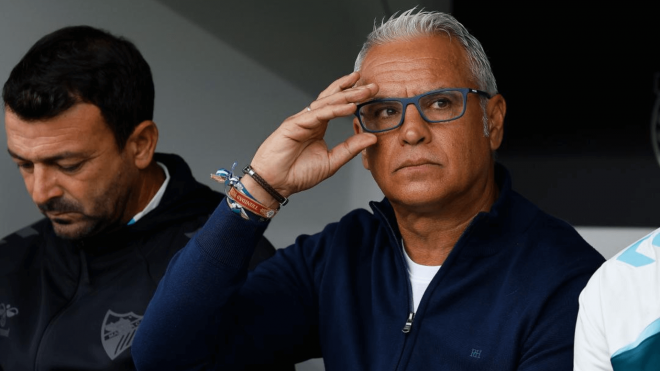 Sergio Pellicer, en el Burgos-Málaga (Foto: LaLiga).