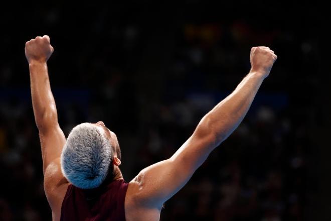 Carlos Alcaraz celebra la victoria en Tokio (FOTO: Cordón Press).