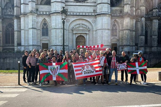 La Peña Deusto del Athletic Club, camino de la Champions en Dortmund (Foto: ElDesmarque).