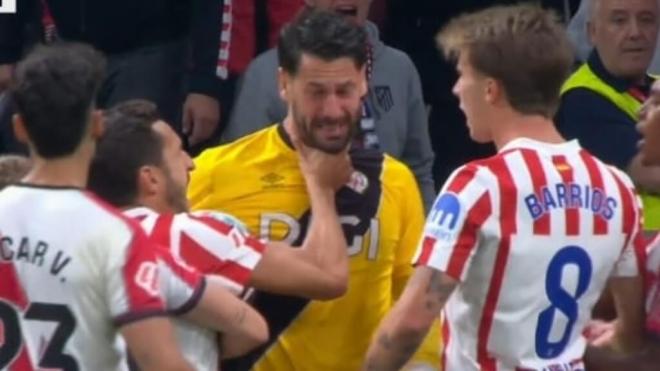 La polémica acción de Koke Resurrección y Batalla en el Atleti - Rayo