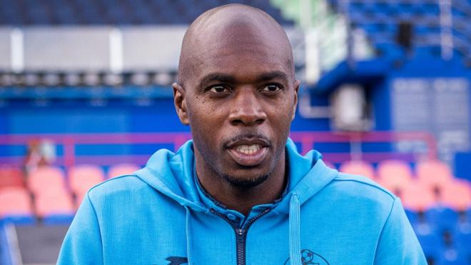 Allan Romeo Nyom, jugador del Getafe CF (Foto: Getafe CF).