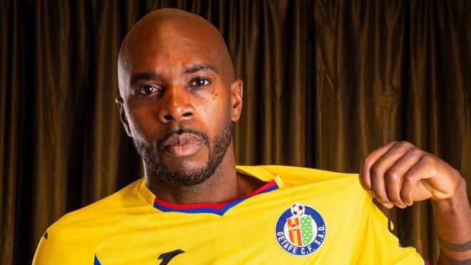 Allan Romeo Nyom, jugador del Getafe CF (Foto: Getafe CF).