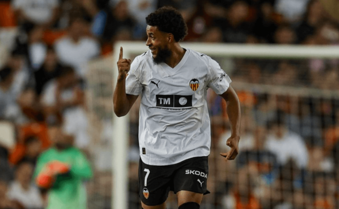Gol de Danjuma al Oviedo (Foto: LALIGA)