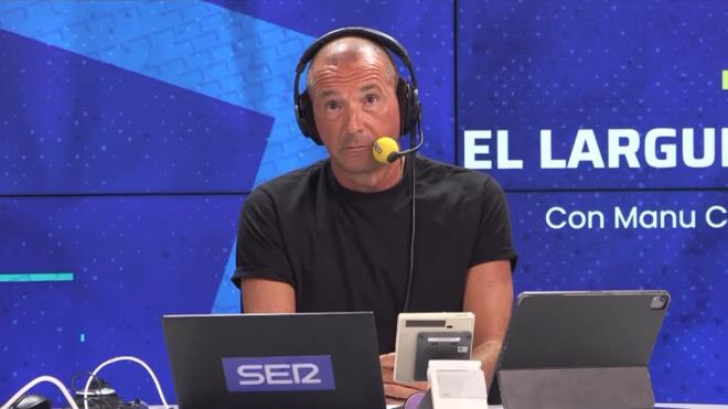 Manu Carreño responde a Deco por sus palabras sobre el Athletic Club (Imagen: El Larguero).